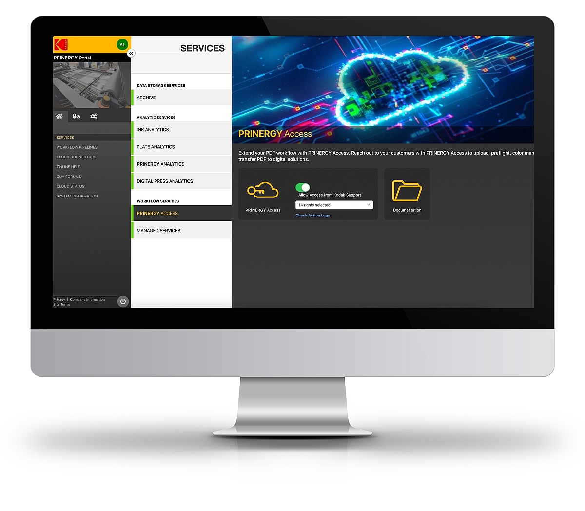 PRINERGY Access Monitor