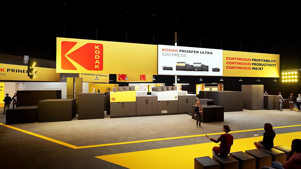 Kodak drupa 2024 booth