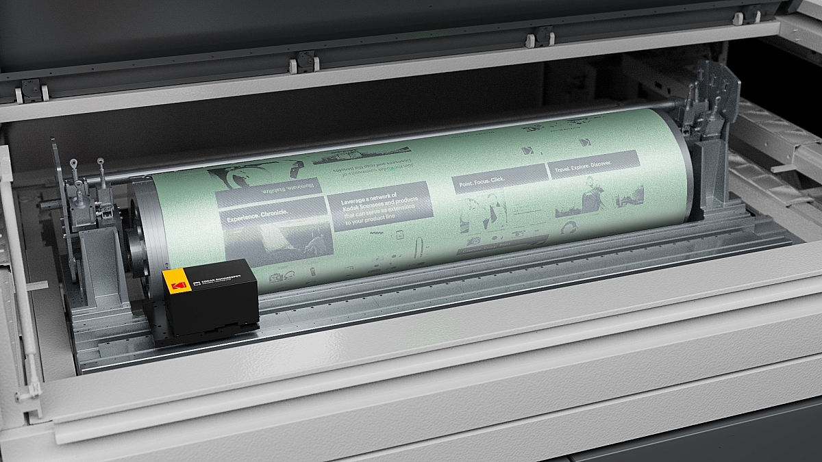 Sonora process free plate on imaging drum