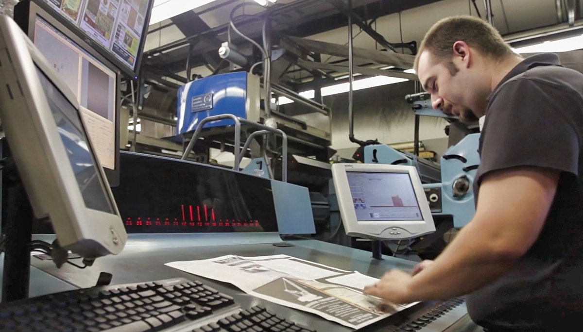 Boone operator press control console