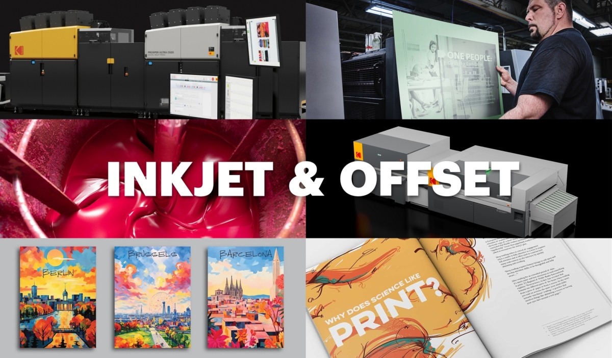 grid inkjet offset text