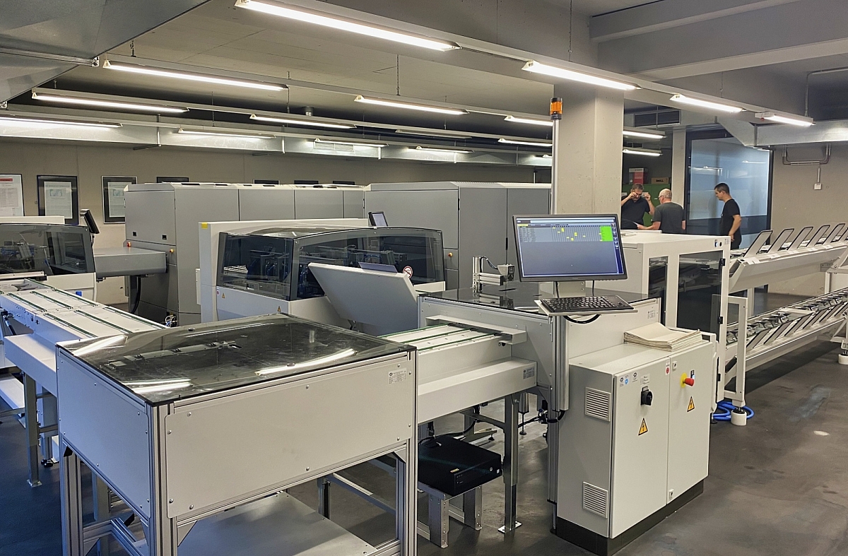 Entire configuration w plate benders and sorter