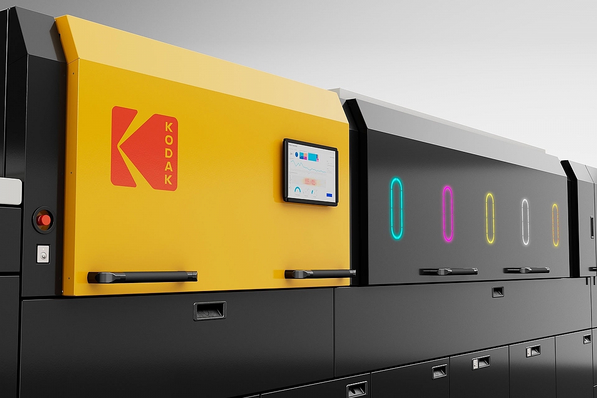 KODAK ASCEND Digital Press front left view