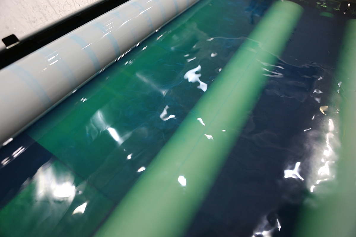 Plate developer bath