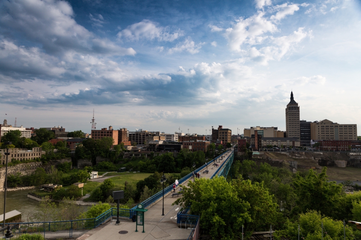 Rochester skyline