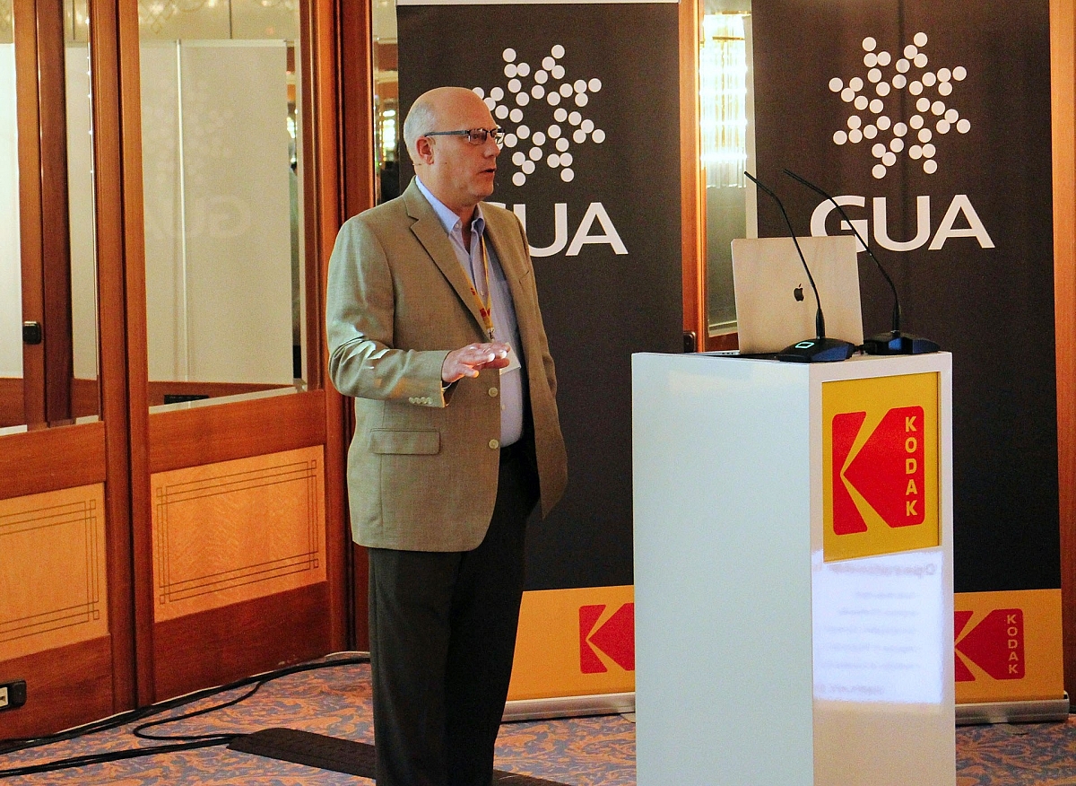 Jim Barnes presenting