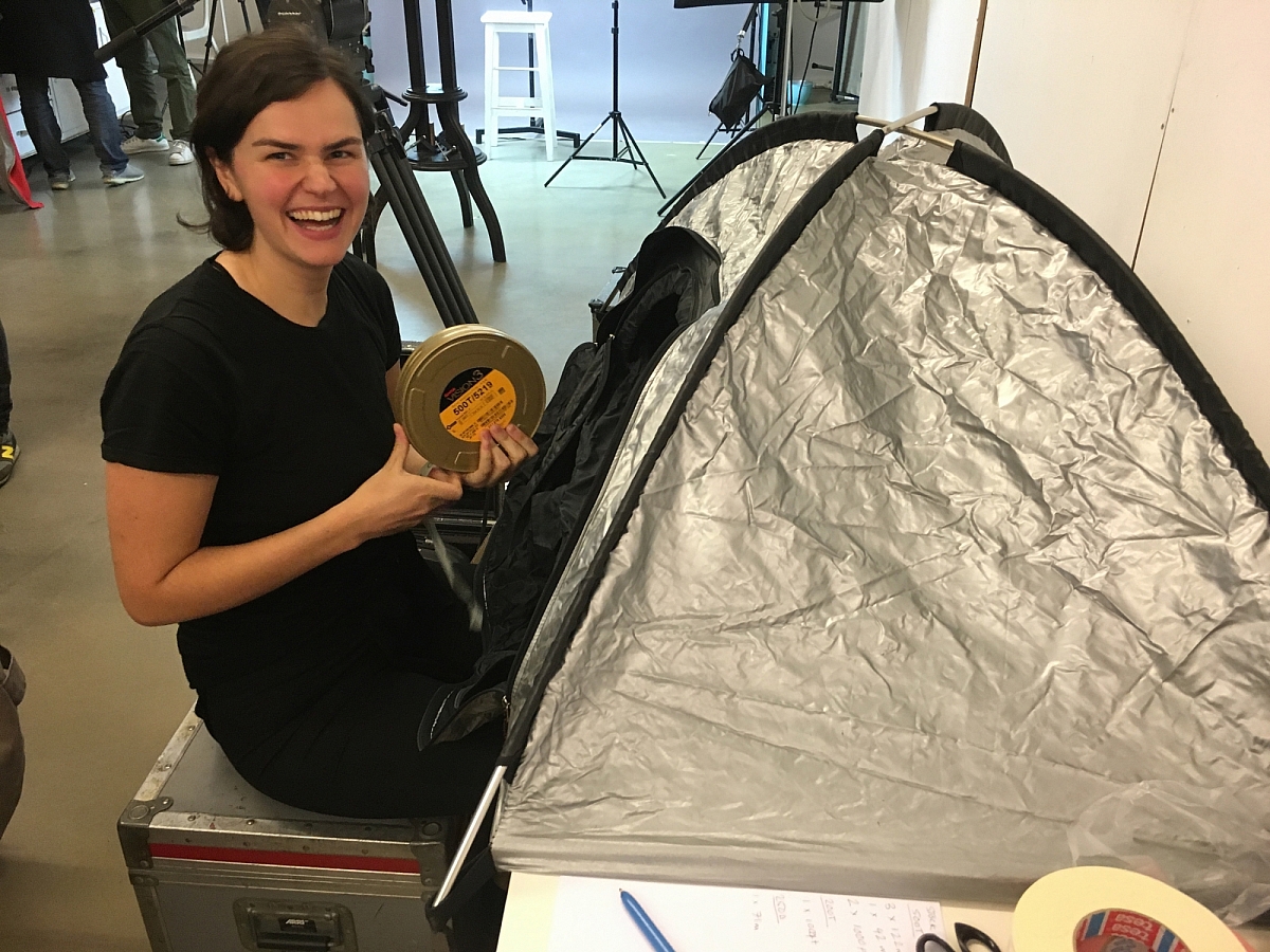 TIP Filming On 35mm Elisa Grasso 2nd AC Impossible Project