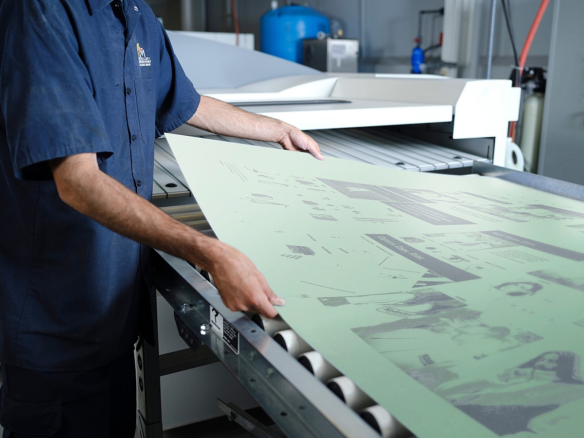 Sonora ultra process free plate on offset ctp