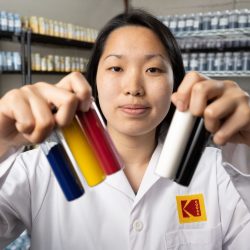 Kodachrome inks vials down