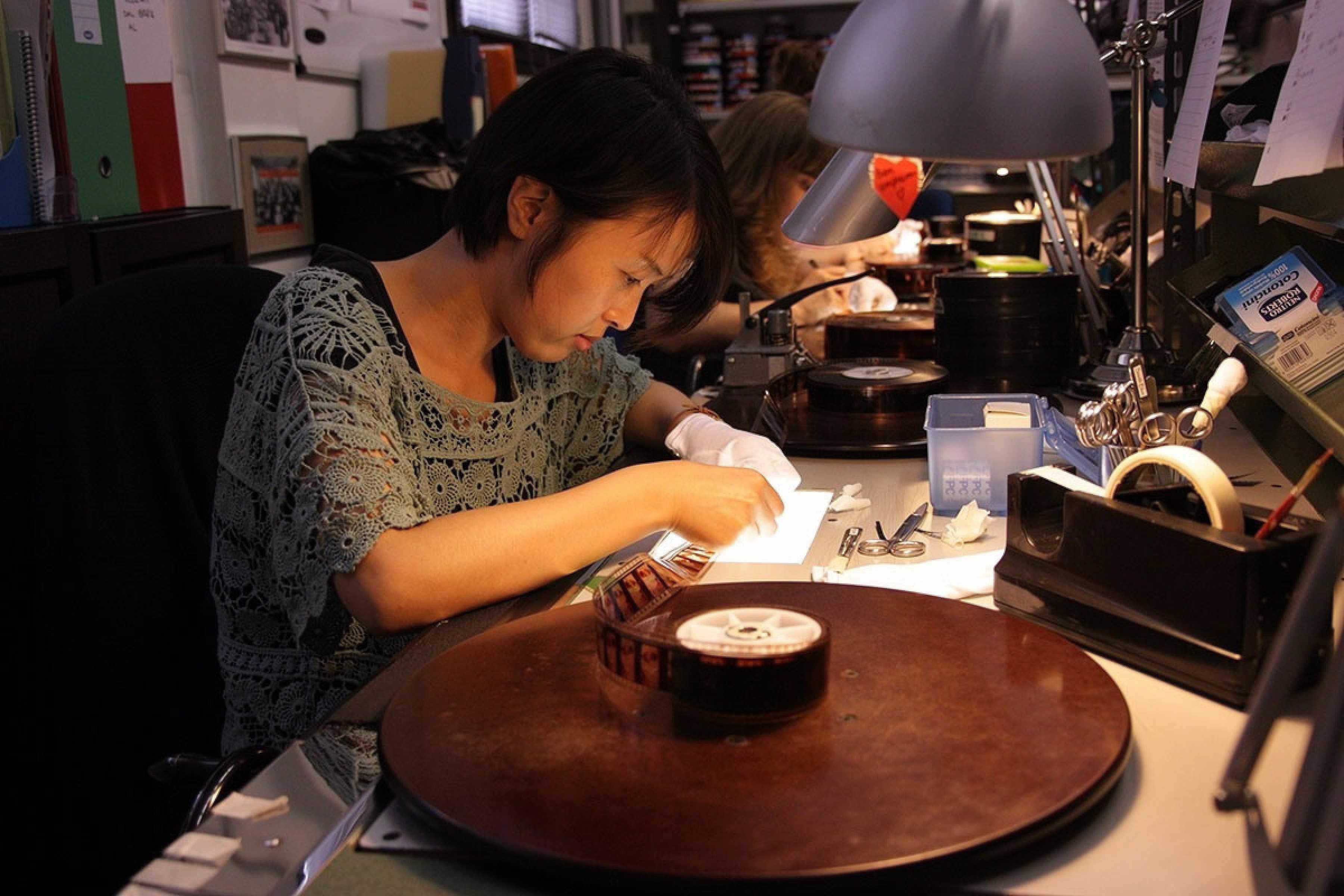 Preserving the magic of the movies is a work of heart for… | Kodak, image size:3600x2400