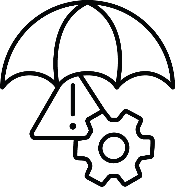 Risk Mitigation Icon