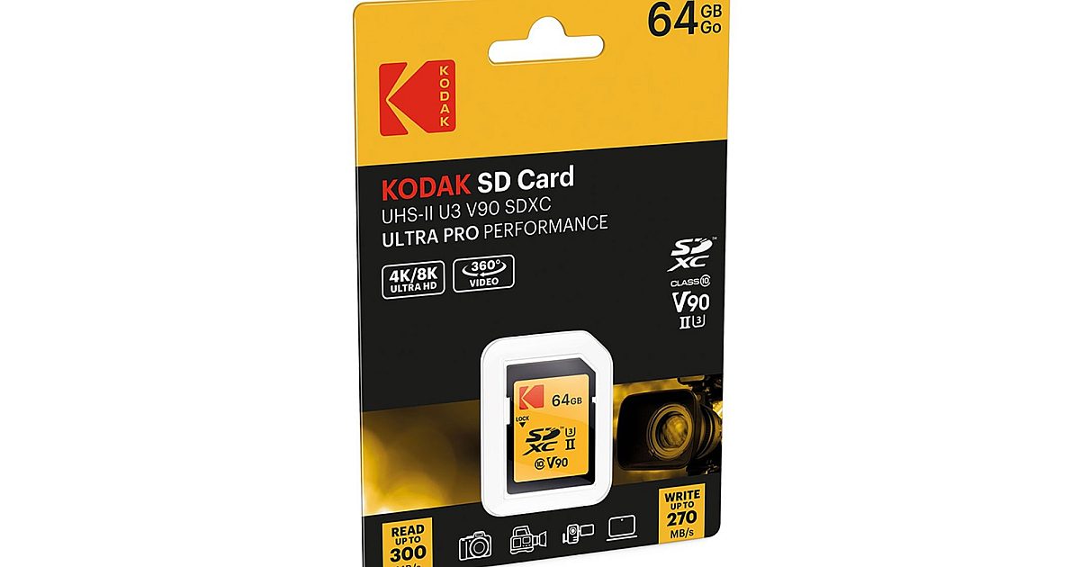 Kodak Chamera＋マイクロSD(新品)＋SDカードリーダー(新品) KODAK Memory Cards | Kodak