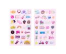 Barbie kodak accessories sticker set