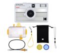 Kodak h35n half frame film camera premium kit silver