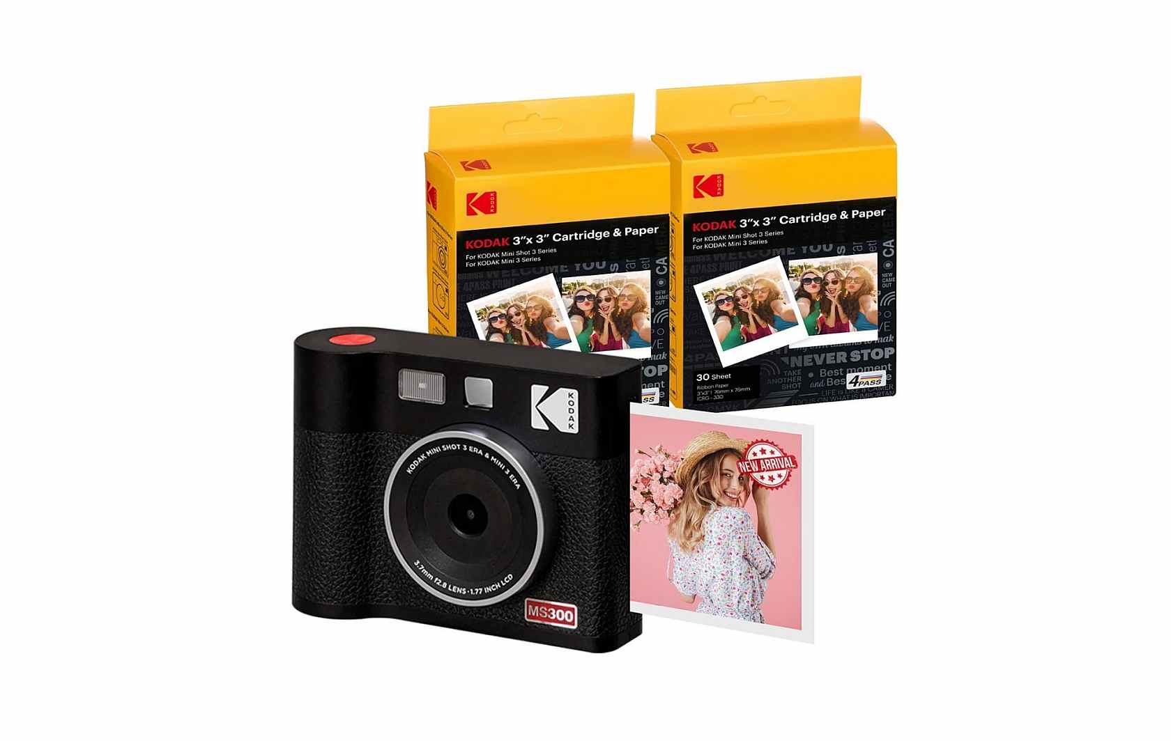 KODAK Mini Shot 3 Era Instant Camera and Photo Printer | Kodak