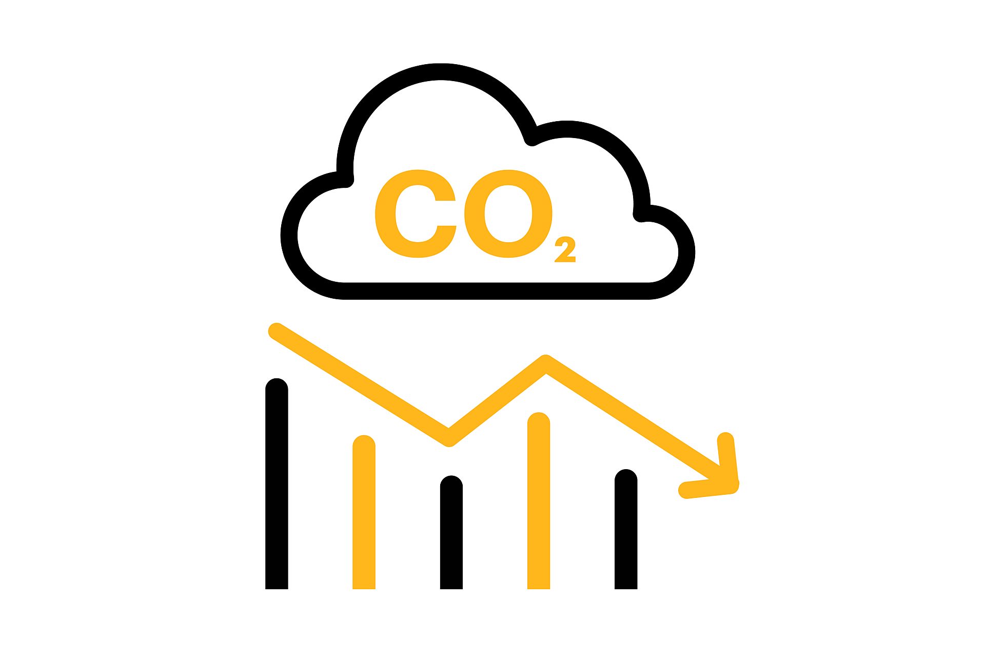 Climate change mitigation icon