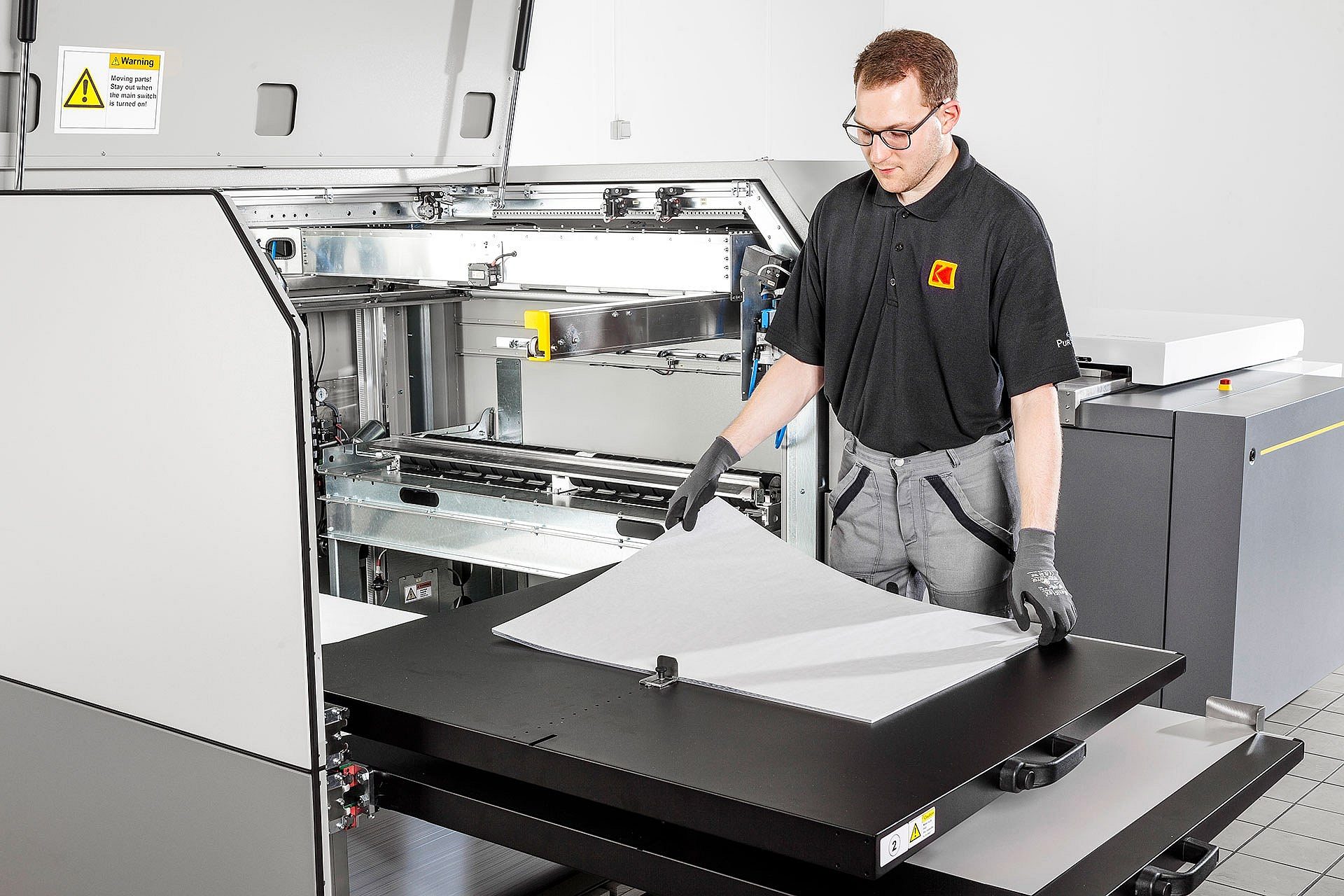 Magnus q800 platesetter mpl multi pallet loader cassette