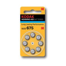 Hearing aid battery 675