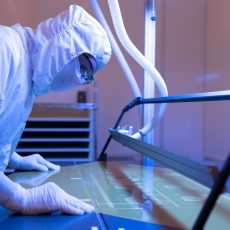 Specialty chemicals person cleanroom 1920