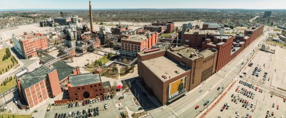 EBP aerial east end