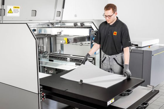 Magnus q800 platesetter mpl multi pallet loader cassette