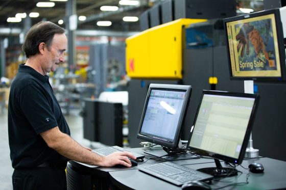 Ultra 520 digital press digital front end