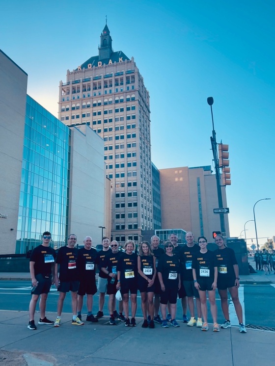 Corporate challenge participants