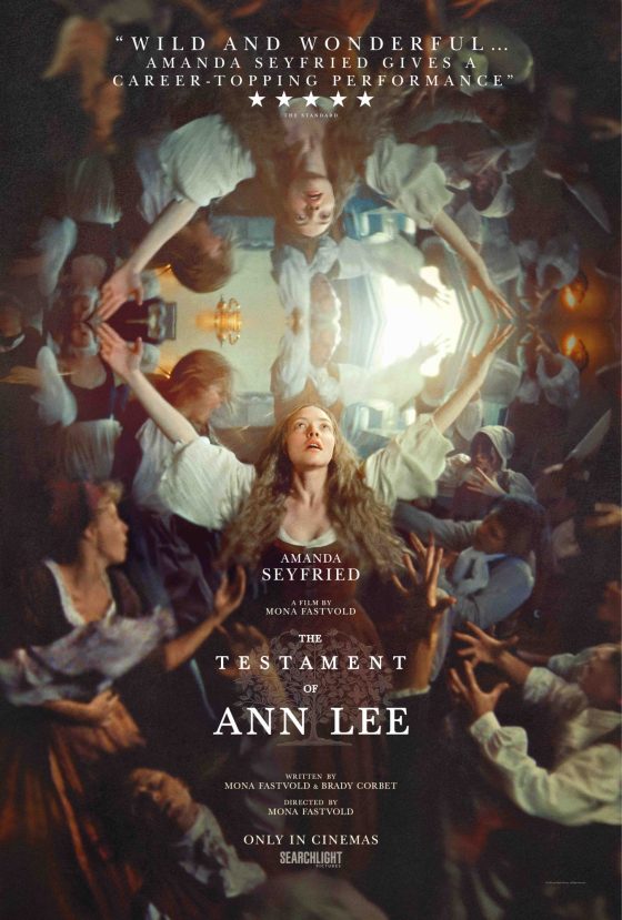 Poster testament of Ann Lee in Cinemas