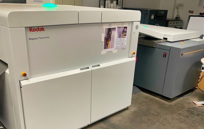 Webstar magnus Q800 platesetter