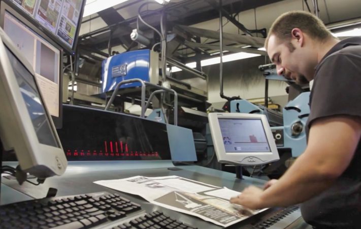 Boone operator press control console