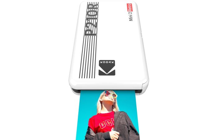 KODAK Mini 2 Plus Retro Instant Photo Printer white