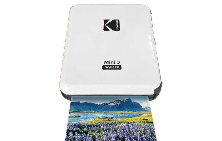 KODAK Mini 3 Square Instant Photo Printer white