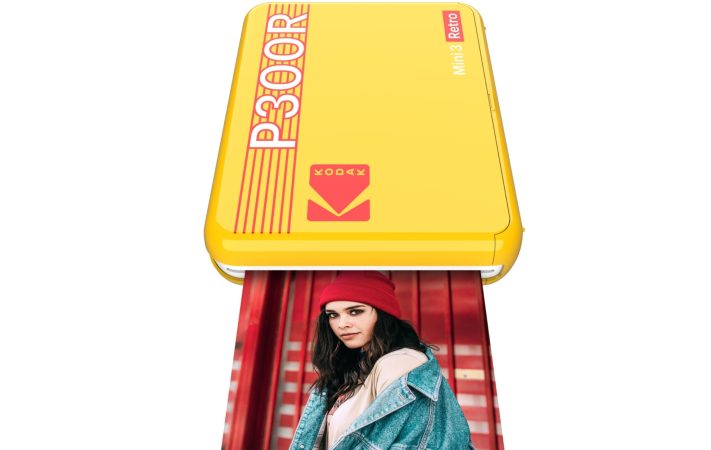KODAK Mini 3 Square Retro Instant Photo Printer yellow