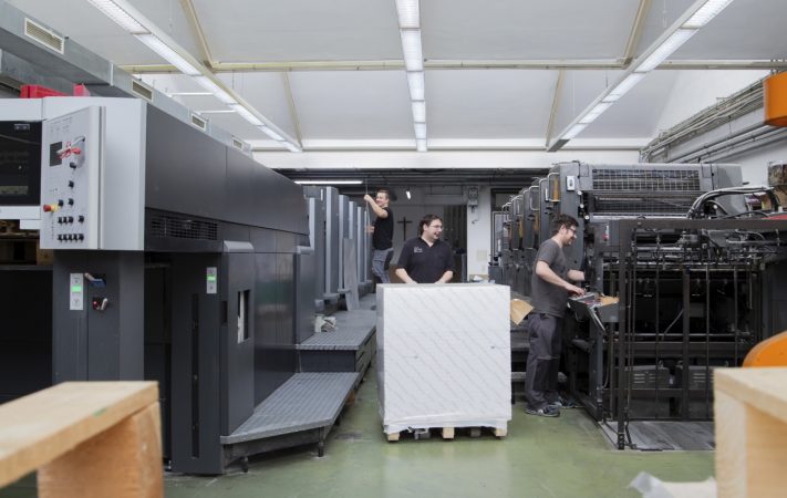 Benedict Press pressroom