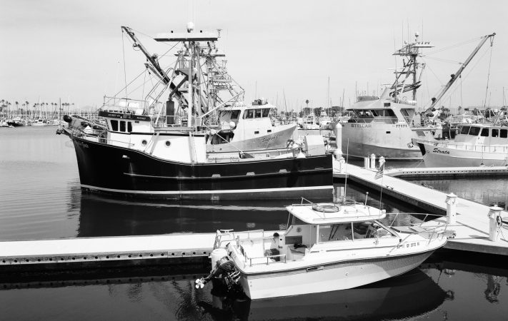 KODAK EKTAPAN Film 100 sample image - boats