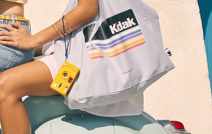 Kodak stradivarius apparel logo bag