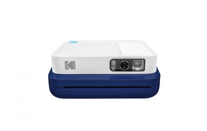 Smile classic camera printer blue