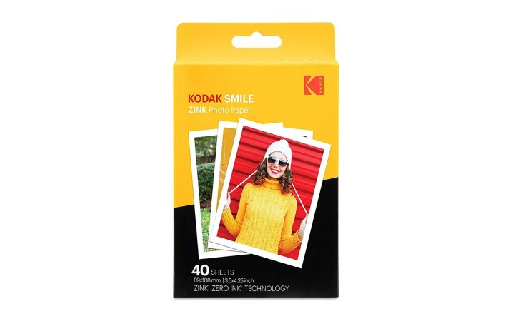 Smile zink photo paper 40