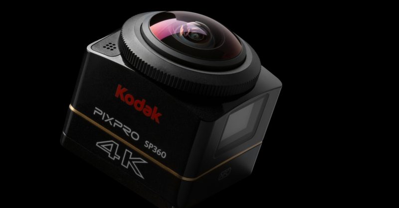 Kodak SP360 4K Custodia standard per videocamera, nero (alloggiamento standard ACC B BK US