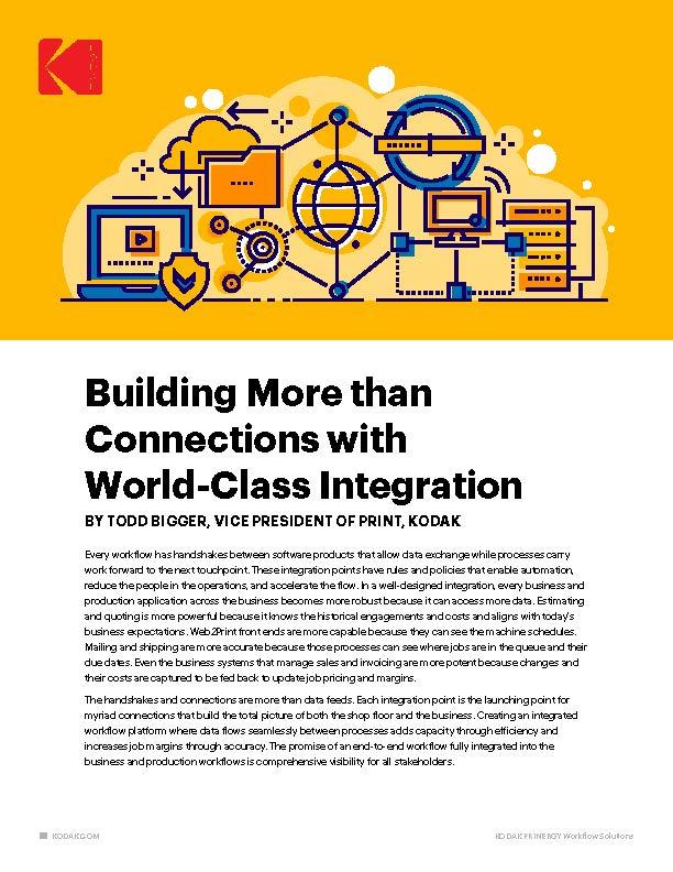 Building More than Connections with World-Class Integration cover