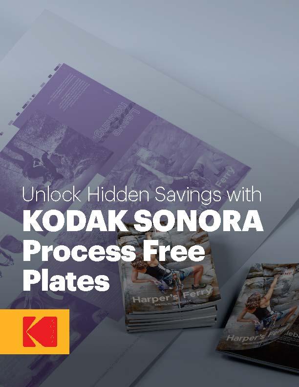 Unlock Hidden Savings with KODAK SONORA Process Free Plates white paper cover