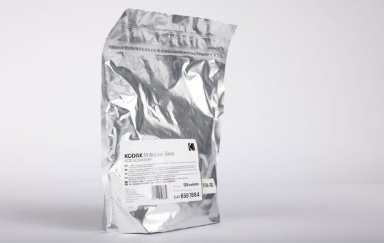 Molecular sieve acid scavenger