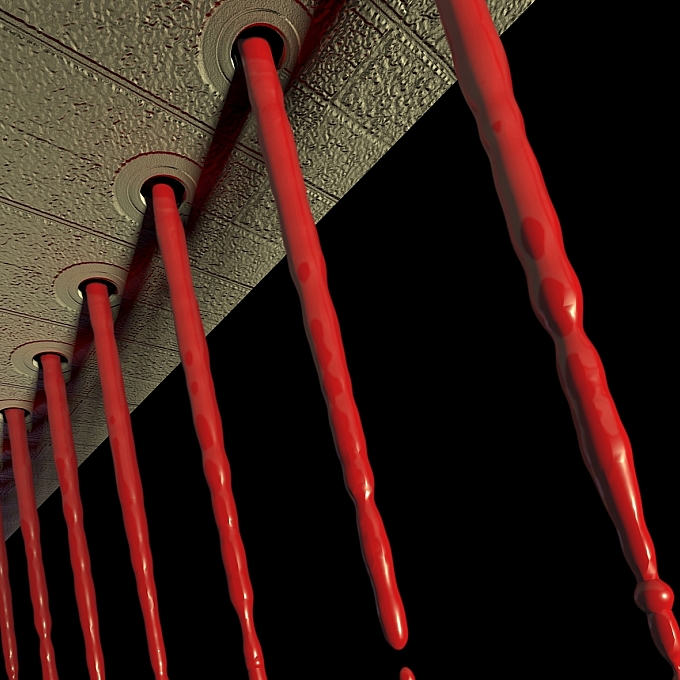 혁신 잉크 방울 bg