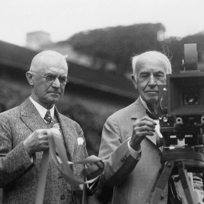 Motionpicture heritage eastman edison filming