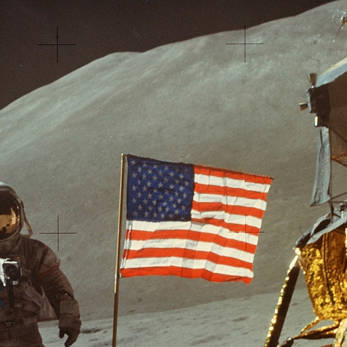 Space heritage moonlanding