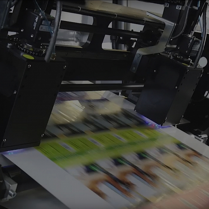 Top banner KODAK UTECO Sapphire EVO printing