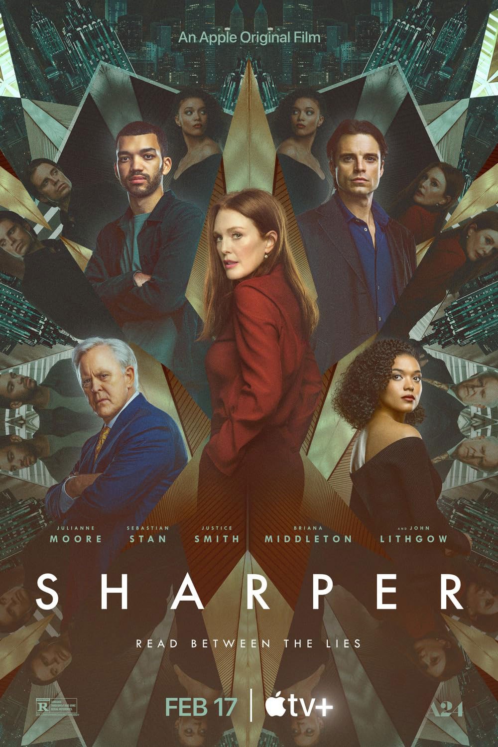Sharper film poster