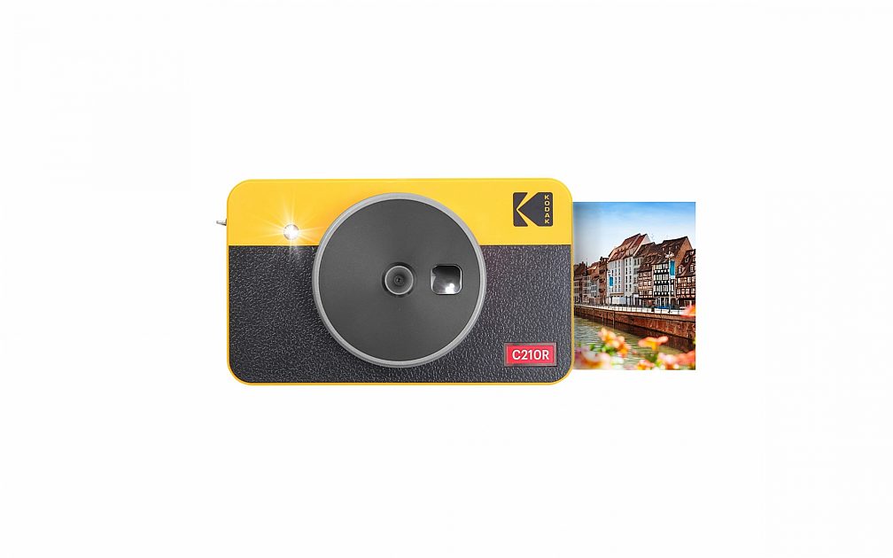 Imprimante photo Bluetooth Kodak Mini 2 Retro P210R jaune