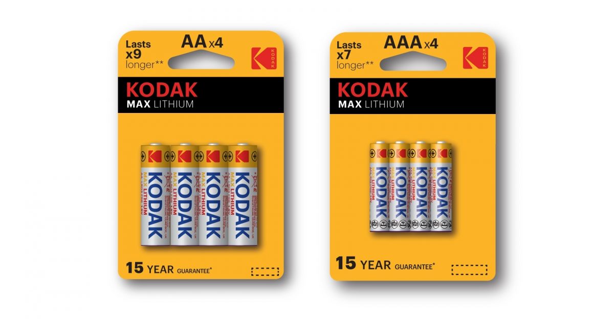 Kodak Lithium Batteries Kodak