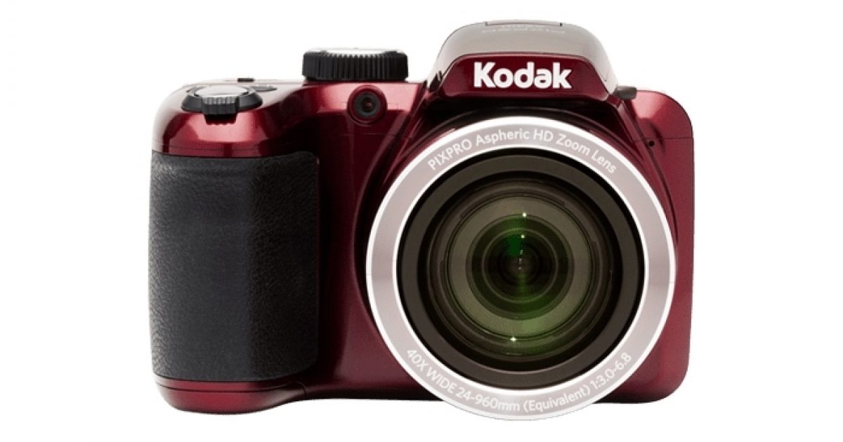 pink kodak digital camera